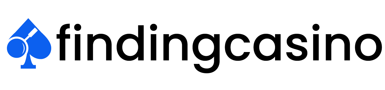 findingcasino logo transparent black w.o org